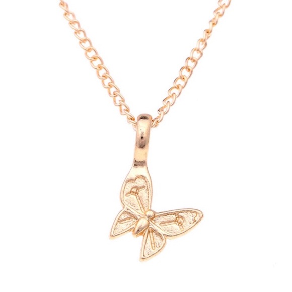 ⚡️2 for $15 “Beautiful” Butterfly Gold Necklace - Picture 5 of 6